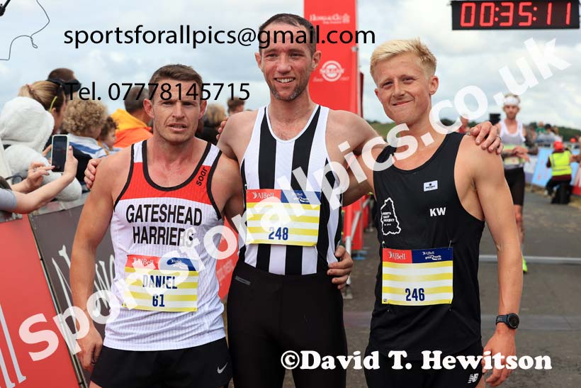 The 2024 Great North 10k Road Race, Newcastle.  Photo: David T. Hewitson/Sports for All Pics